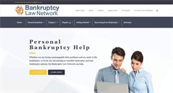 Desktop Screenshot of bankruptcylawnetwork.com